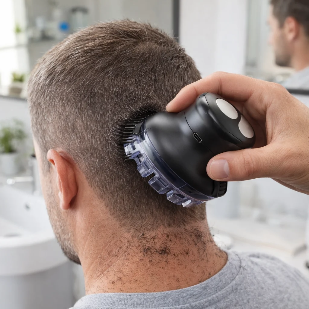 Cordless Hair Trimmer Rechargeable 360° Safety Head - Image 4